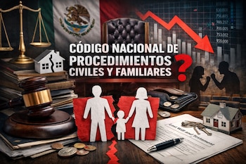 La implementación del Código Nacional de Procedimientos Civiles y Familiares enfrenta retos clave como falta de presupuesto, capacitación e infraestructura, lo que podría impactar directamente en procesos como divorcios, pensiones y herencias en México