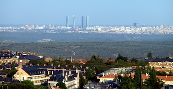 Vista aérea de Torrelodones (Wikimedia