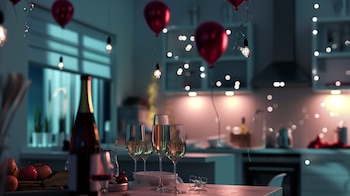 Festejo de cumpleaños en una