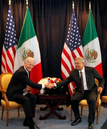Joe Biden y AMLO sostuvieron