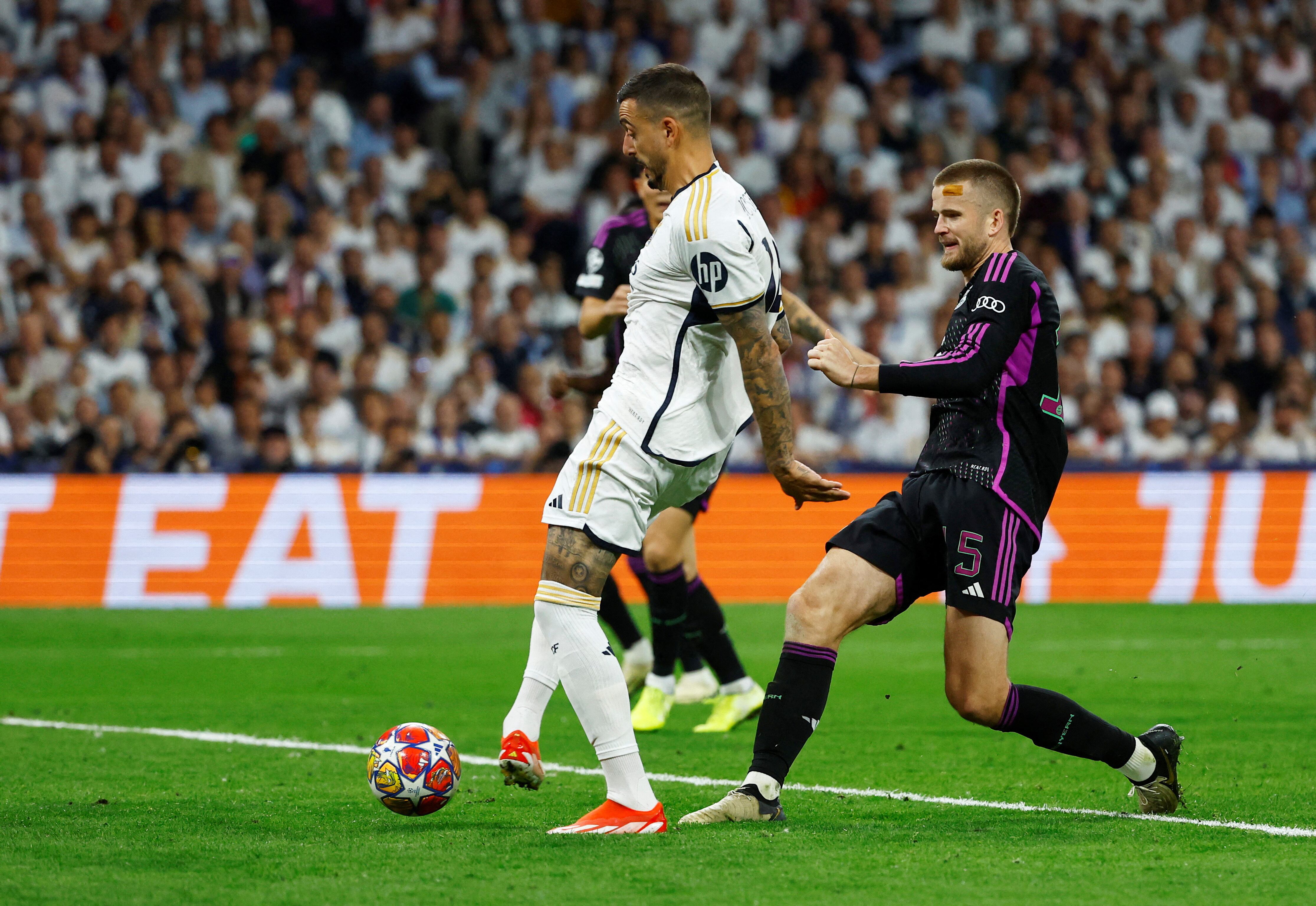 La última vez que Real Madrid y Bayern Múnich se vieron la cara fue en las semifinales de la Champions League 2024 - crédito Susana Vera/REUTERS