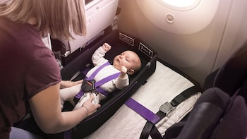 Los asientos detrás de la