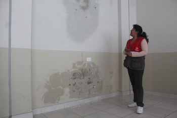 Filtraciones en techos, humedad en