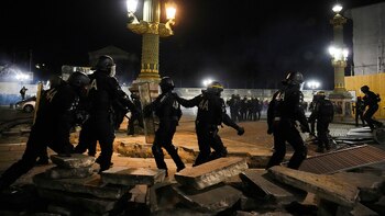 La Policía francesa tuvo que