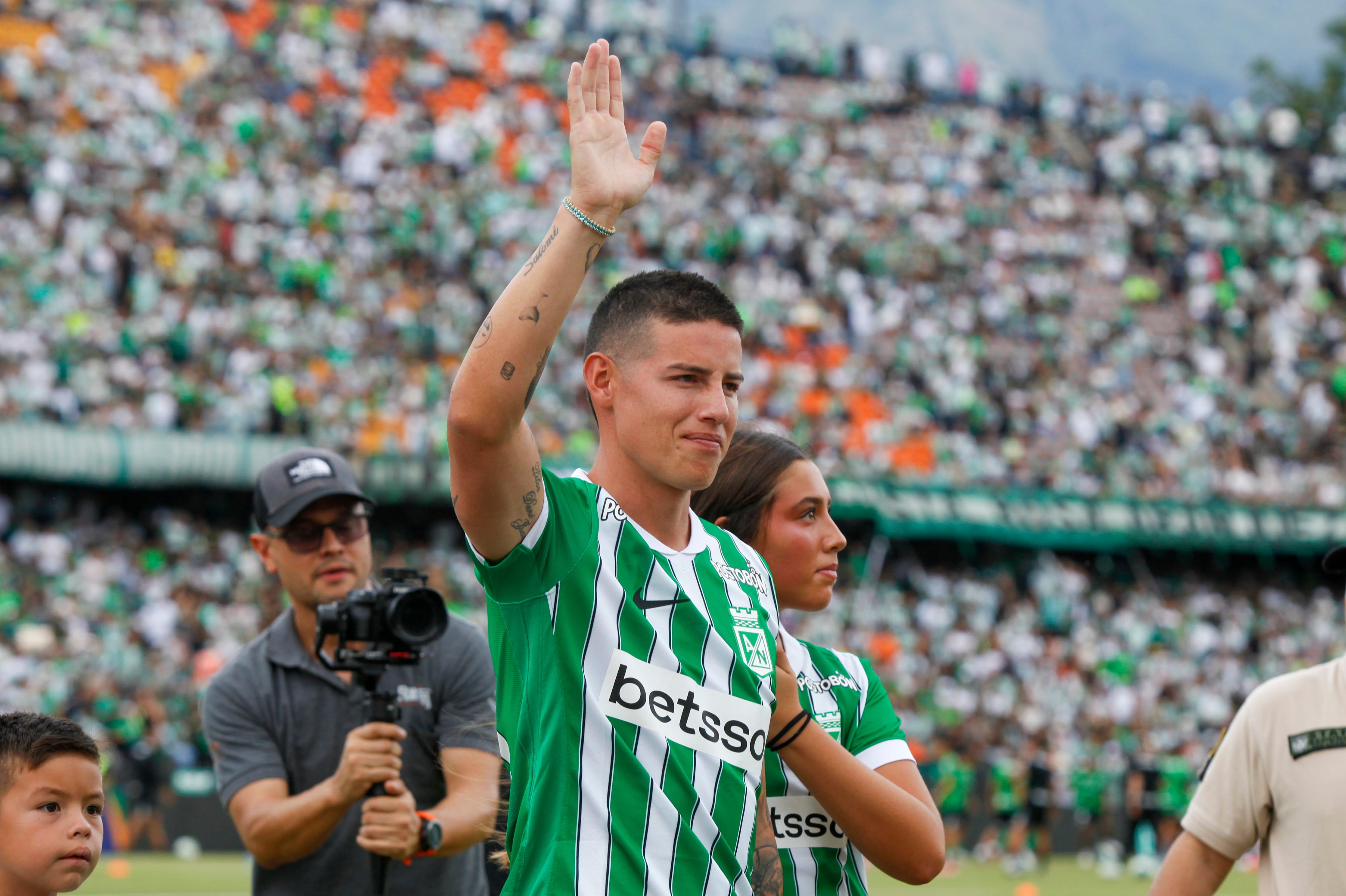AME7122. MEDELLÍN (COLOMBIA), 13/09/2026. El contenido repasa los primeros pasos de James en el fútbol y algunos hechos decisivos de su carrera. EFE/ STR
