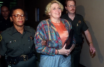 Betty Broderick tras ser detenida