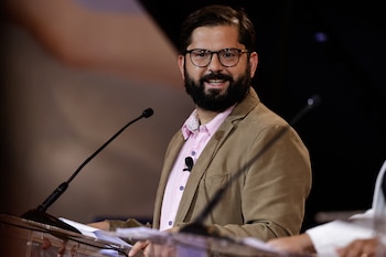 El candidato por el Frente