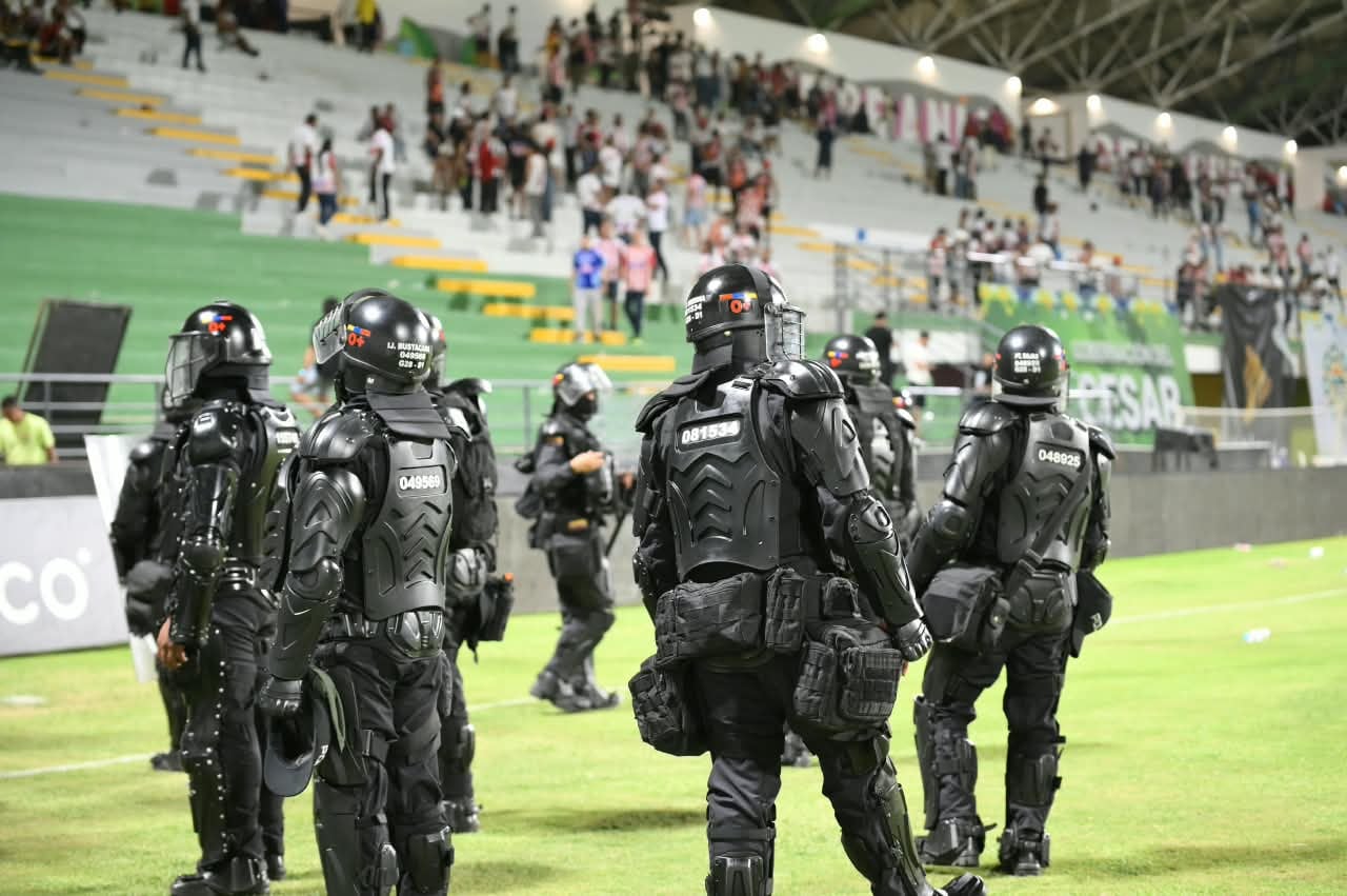 En lo que va del segundo semestre de 2026, se han presentado hechos violentos en partidos en Montería, Bogotá, Cali y Valledupar - crédito Colprensa