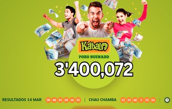 Kábala: video del último sorteo