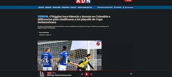El Capo de la Provincia se hizo fuerte, y dio el golpe ante uno de los más grandes de Colombia-crédito ADN Radio Chile