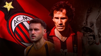 Santiago Giménez se une al emotivo homenaje del AC Milán tras la muerte de Franco Baresi