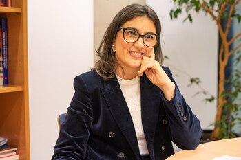 Manuela Bergerot, en un momento