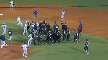 Las imágenes del caos