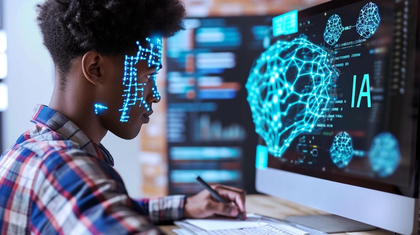 a inteligencia artificial redefine el trabajo en Estados Unidos y genera debates sobre autenticidad y empleo (Imagen ilustrativa Infobae)