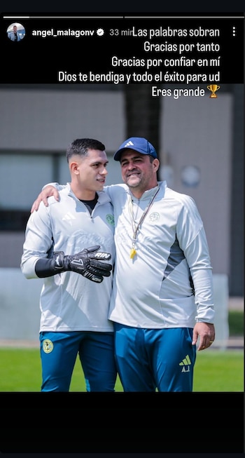 Malagón agradeció a Jardine tras salir del Club América
