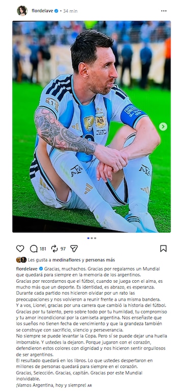 famosos argentina mundial