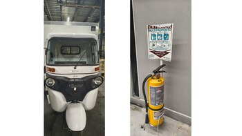 Durante la visita, se detectaron