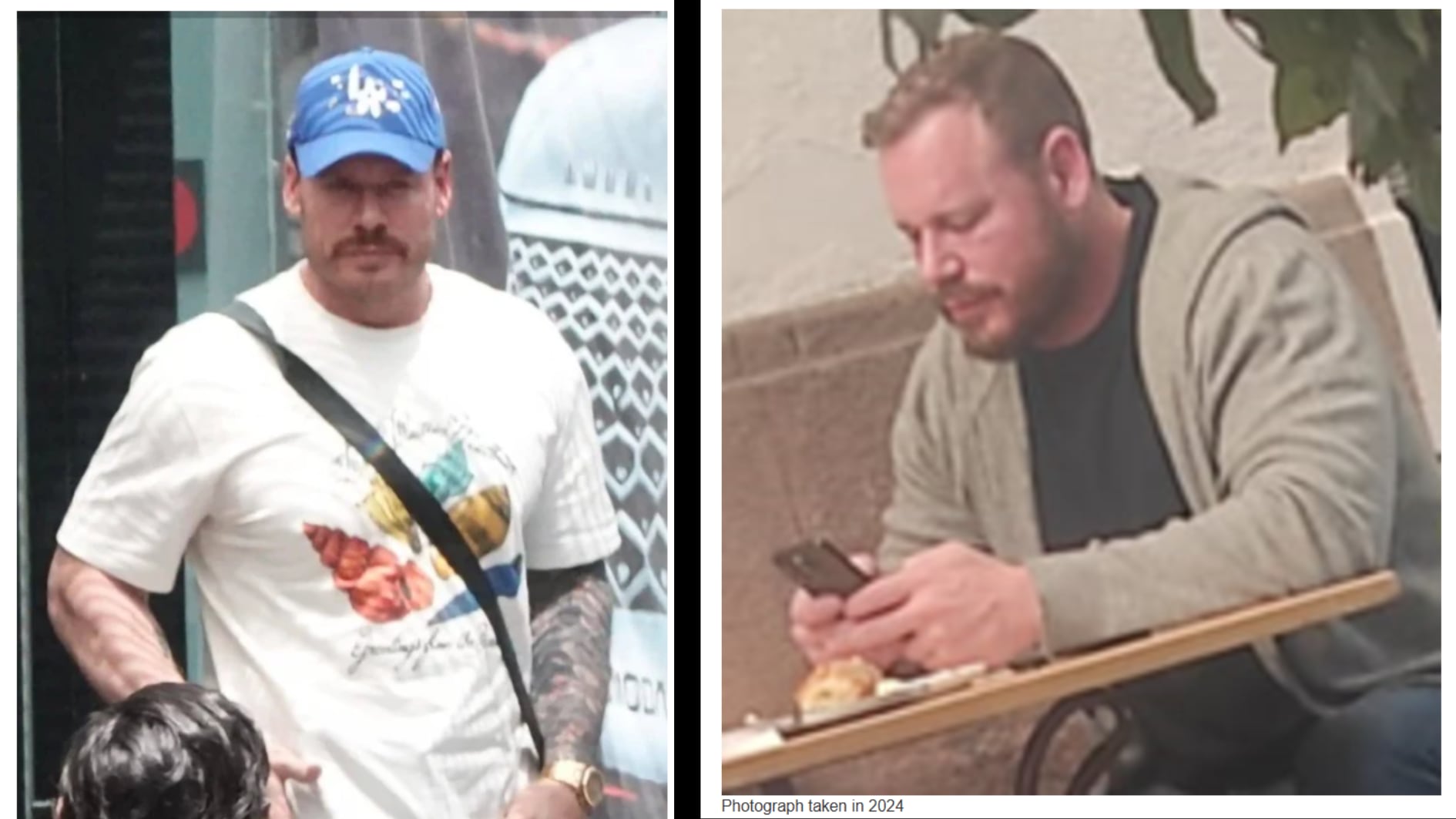 Fotografías de Wedding, presuntamente tomadas en México. - crédito FBI