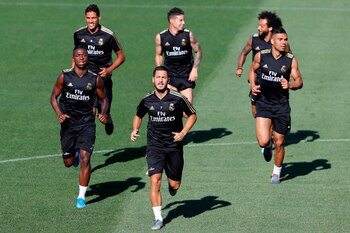 El colombiano se está entrenando