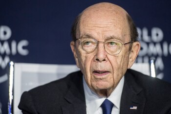 En la imagen, el secretario de Comercio de EE.UU., Wilbur Louis Ross. EFE/Alessandro Della Valle/Archivo