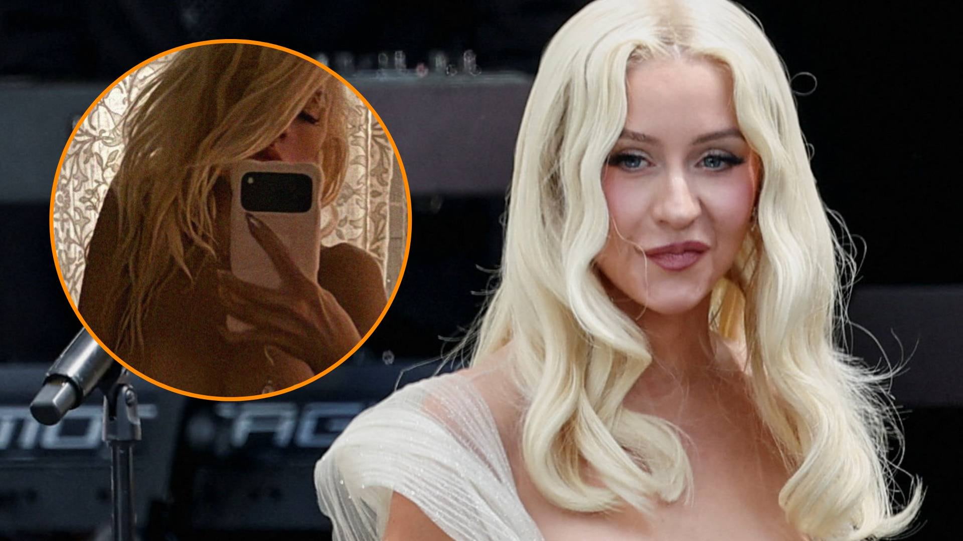 Christina Aguilera se desnuda en la bañera para celebrar Halloween