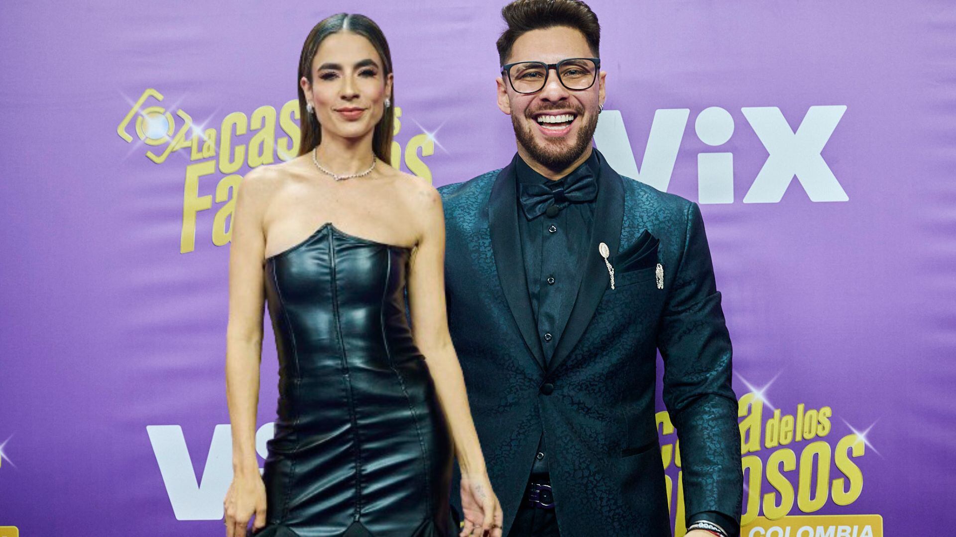 Miguel Melfi y Carla Giraldo en un montaje de Infobae Colombia