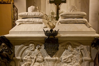 Mausoleo donde descansan los restos