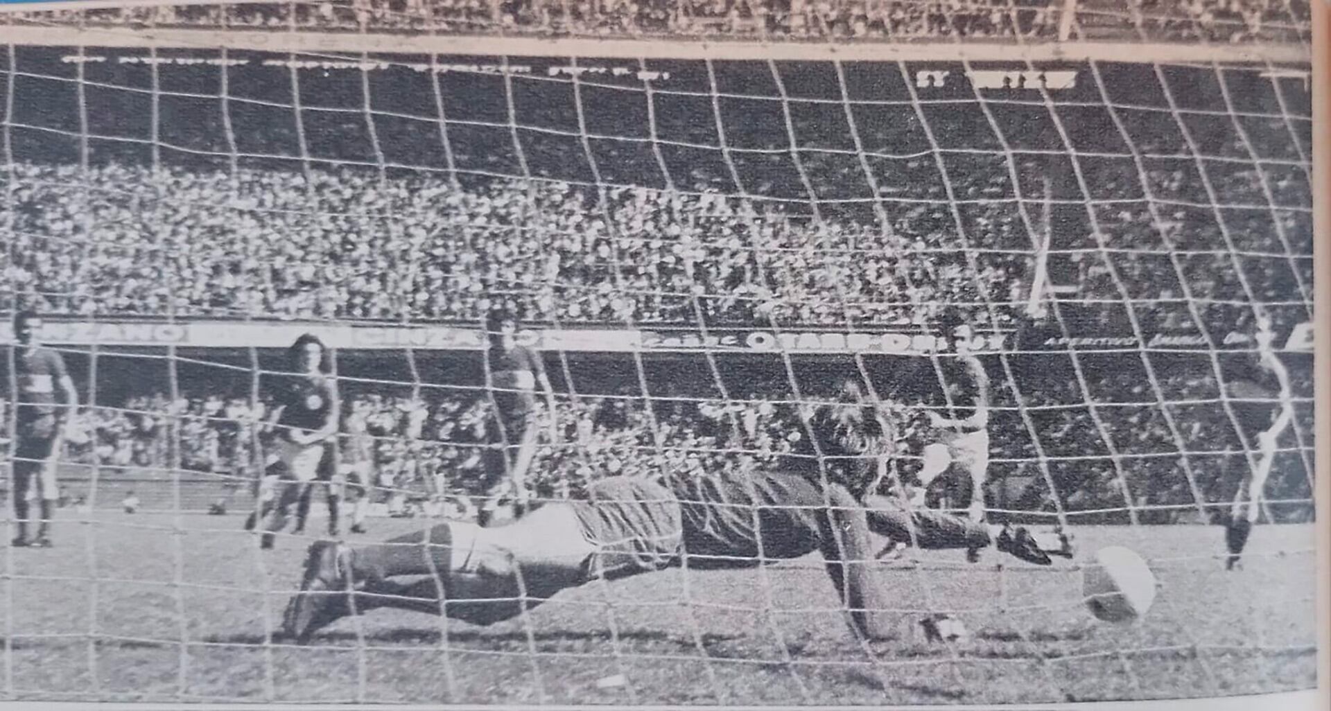 El primer gol de Scotta, con el que alcanzó a Erico