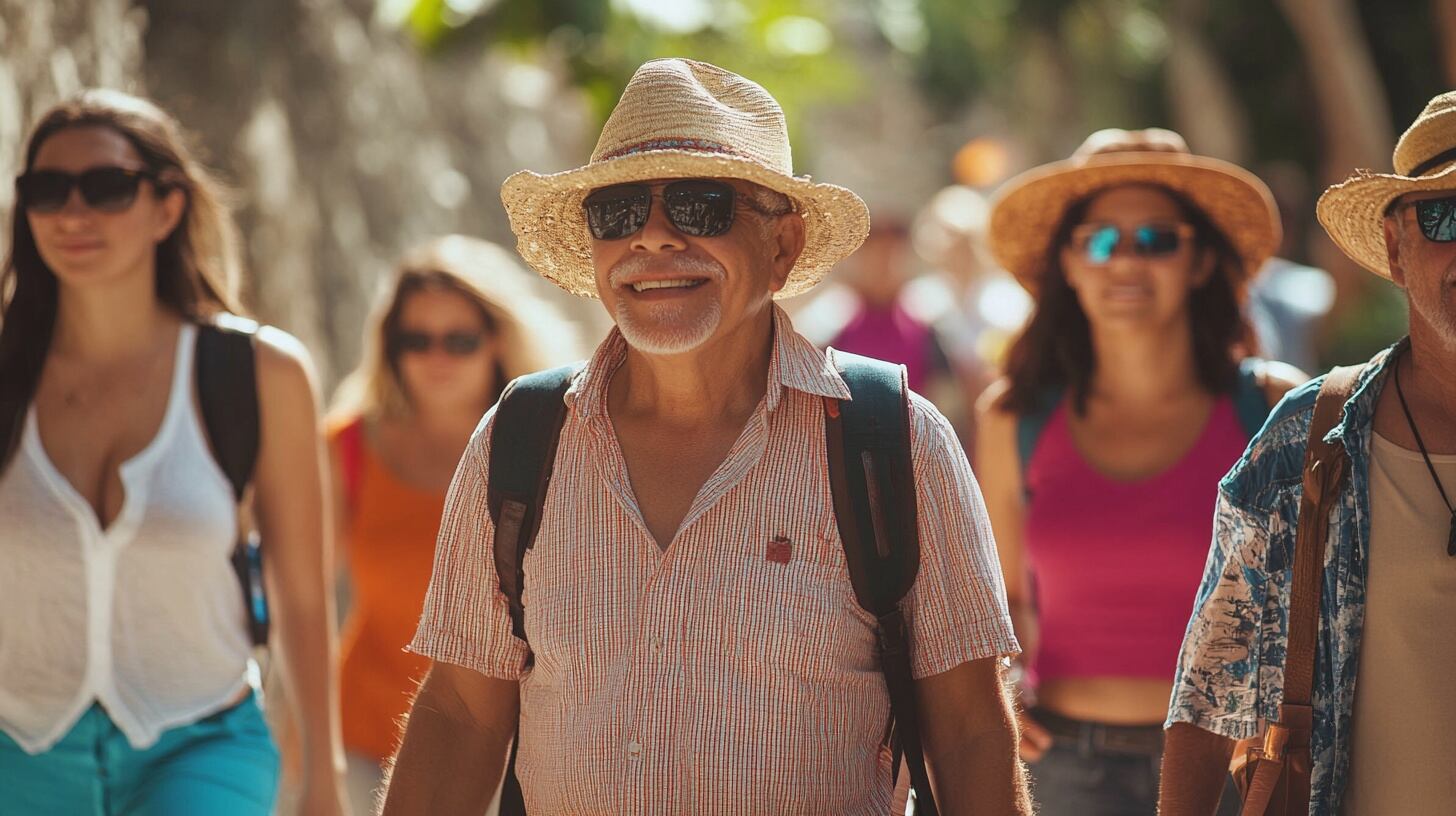 El 52.9% de los turistas internacionales que llegan a México por vía aérea tienen entre 30 y 59 años. (Imagen Ilustrativa Infobae)