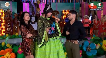 Daniela Darcourt confirma romance con cantante de Zaperoko: “Tiene un ángel, algo”. Captura: América TV.