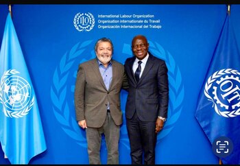 Gerardo Martínez y el director