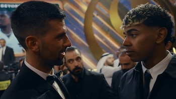 Lamine Yamal mostró la intimidad