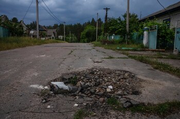 Parte de un proyectil de