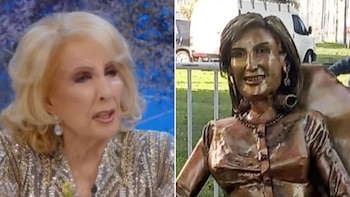 Mirtha Legrand se enojó al recordar la estatua que le hicieron en Villa Cañás: “¡Yo soy linda y eso es horrible!”