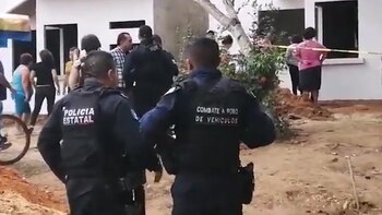 Jorge Alberto Baruch Custodio fue acribillado mientras supervisaba casas en construcción en un fraccionamiento (Foto: Captura de pantalla)
