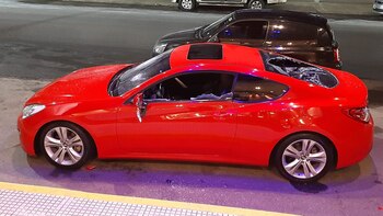 Así quedó el auto deportivo