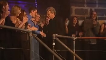 Los invitados llegaban desde todas