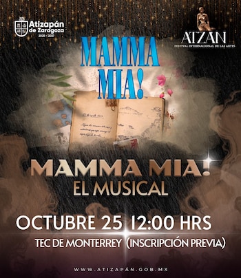 El musical a cargo del Tec de Monterrey se presenta el último día del festival. (Facebook/Gobierno de Atizapán de Zaragoza)