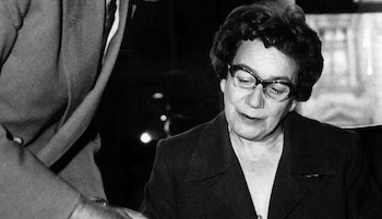 La renombrada médica geriatra rumana