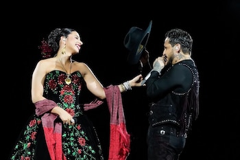 Angela Aguilar y Christian Nodal -México- 30 mayo