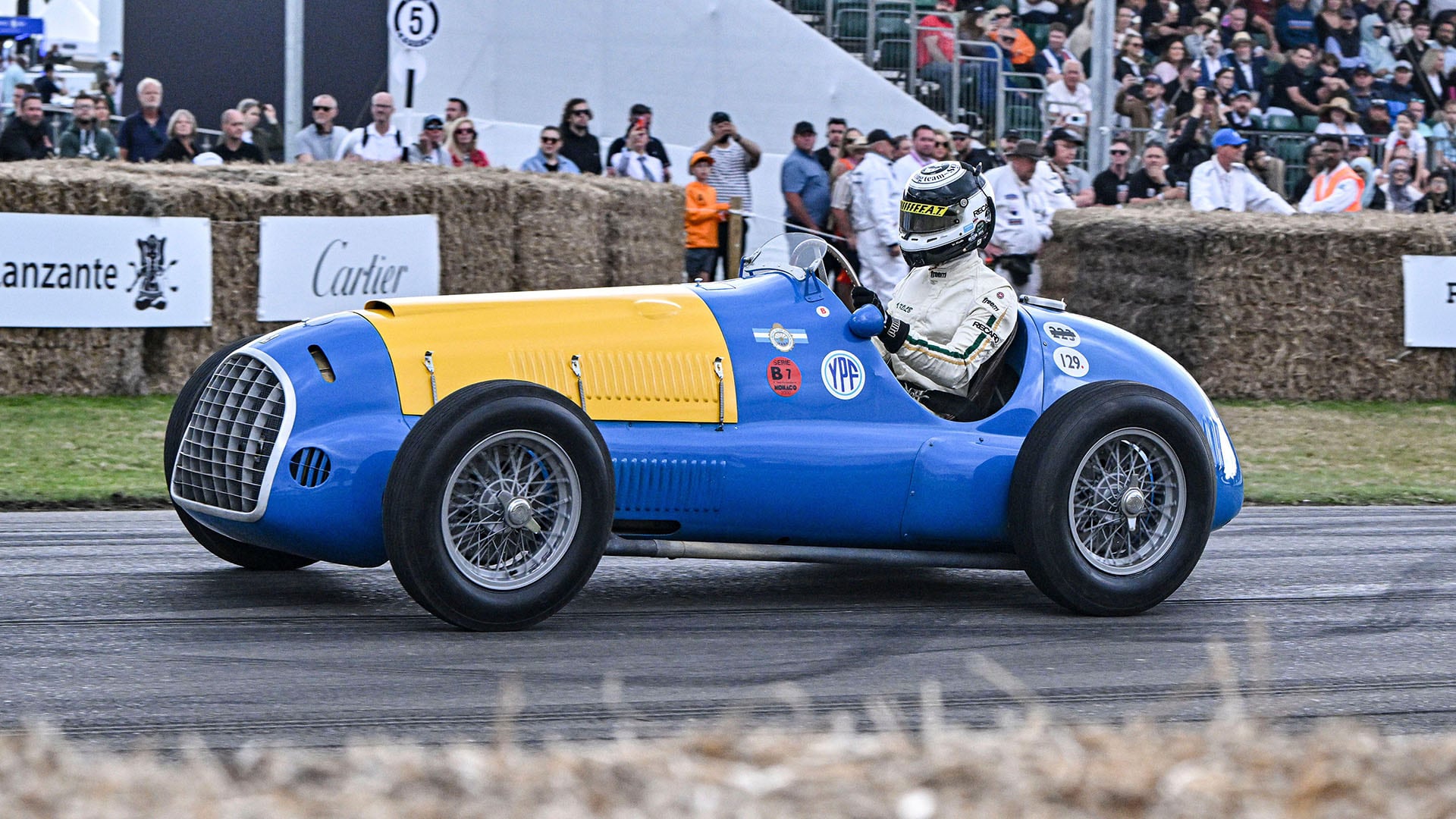 Una de las Ferrari que se verán en la exhibición (Grosby)