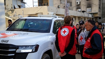 Las autoridades de Gaza reciben