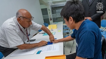 El estudiante agradeció el respaldo