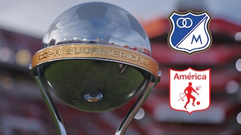 Dos jugadores de América y