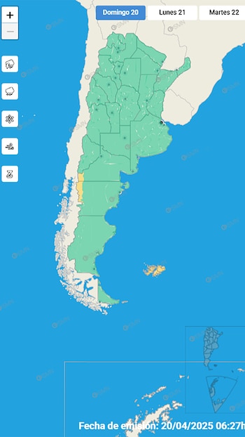 Clima hoy en Buenos Aires: el pronóstico del tiempo para el lunes 21 de abril - Image 2