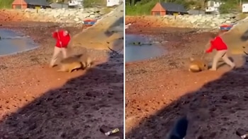 Indignación en Chile: un hombre