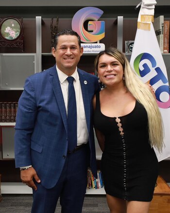 El gobernador de Guanajuato y