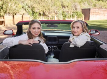 Hillary Rodham Clinton y Chelsea