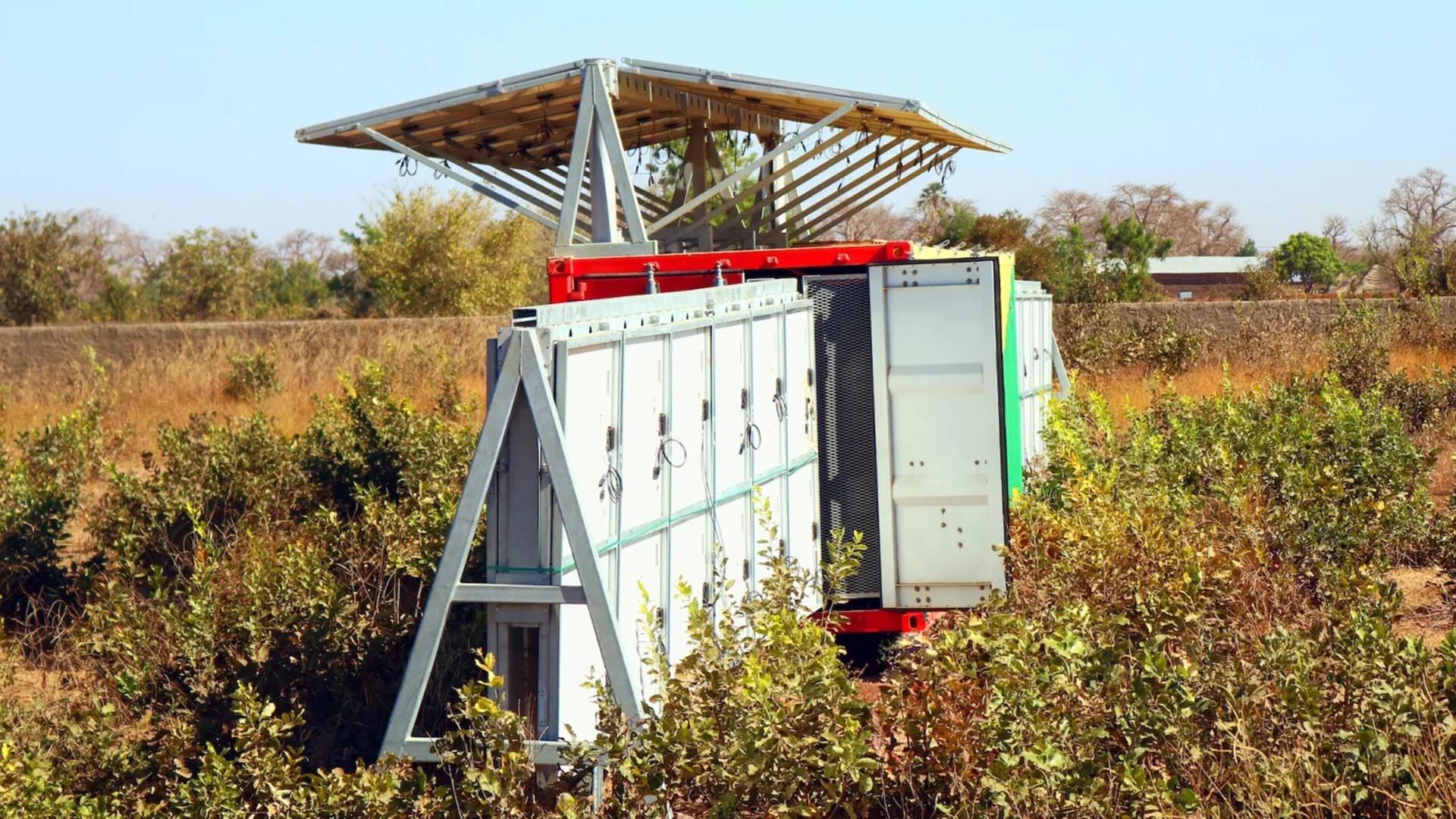 Al vender créditos de carbono en el sistema de comercio de emisiones de la UE, ChargePoint se asoció con Africa GreenTec para financiar esta fuente de energía en el lado occidental de África (ChargePoint)