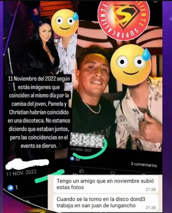 Pamela Franco y Christian Cueva